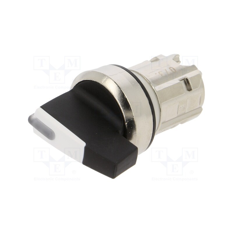 1 pcs x SIEMENS - 3SU1052-2CM60-0AA0 - Switch: rotary, 22mm, Stabl.pos: 1, white, depending on the holder