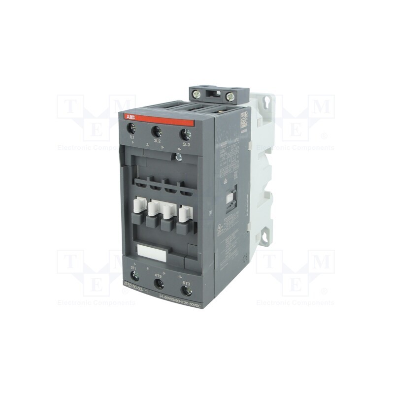 1 pcs x ABB - 1SBL367001R1100 - Contactor: 3-pole, NO x3, 24÷60VAC,20÷60VDC, 52A, AF, -25÷60°C