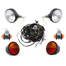 Ursus C330 electrical installation, alternator lamps