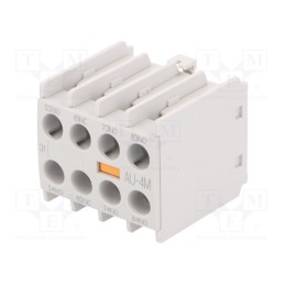 1 pcs x LS ELECTRIC - AU-4M 3A1B - Auxiliary contacts, Series: METAMEC, Leads: screw terminals, IP20