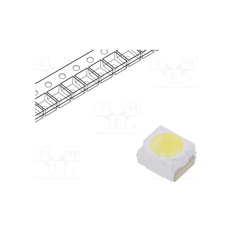 2 pcs x ams OSRAM - LW TVSG.VN-AZBZ-1I7J-1 - LED, SMD, PLCC2, white, 4.95÷7.8lm, 1500÷2800mcd, 120°, 20mA