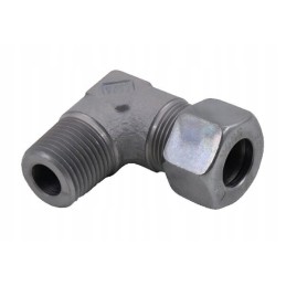 Angle threaded connector 12l 1 4npt