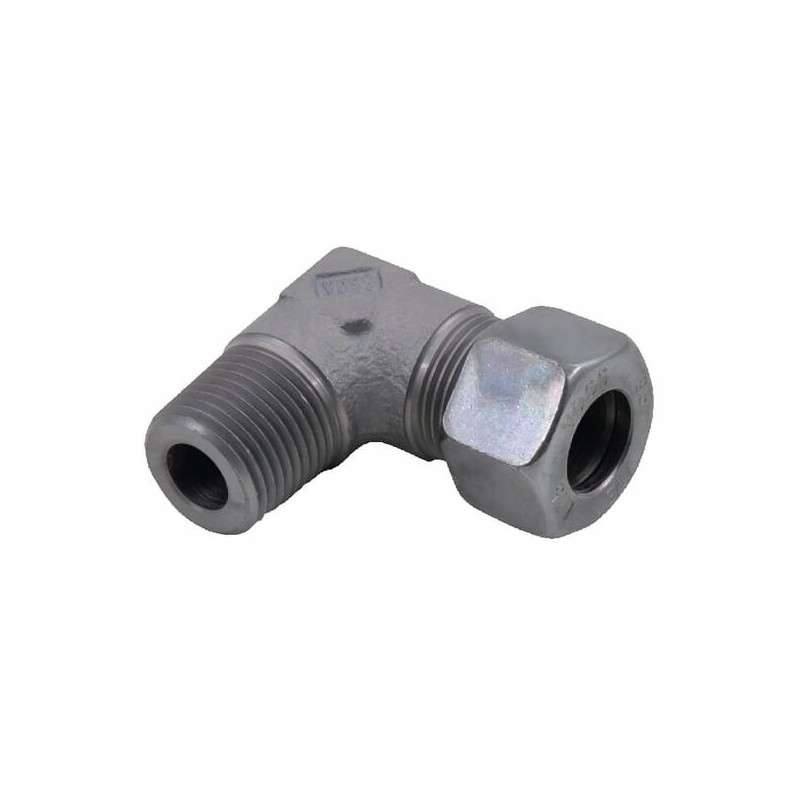 Angle threaded connector 12l 1 4npt