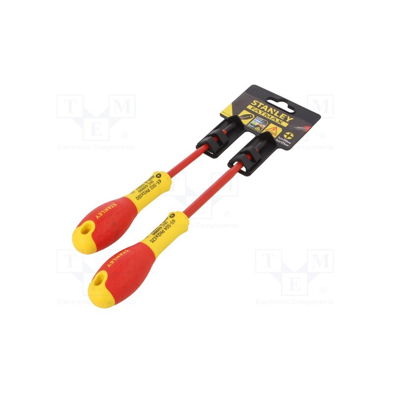 1 set x STANLEY - FMHT0-62648 - Kit: screwdrivers, insulated, 1kVAC, PlusMinus cross PH-type