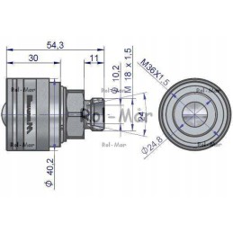 Valve plug m18x1 5 screwed zsr6160102 warynski