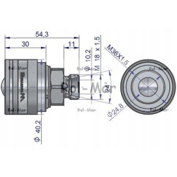 Valve plug m18x1 5 screwed zsr6160102 warynski