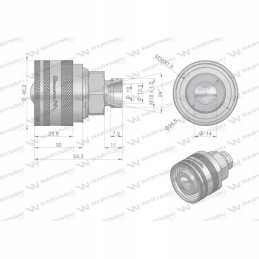 Valve plug m18x1 5 screwed zsr6160102 warynski