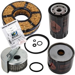 Ursus C 360 3p filter set, fuel oil filter