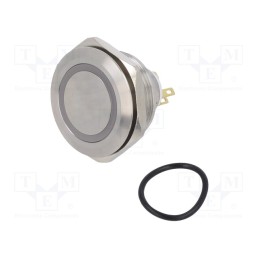 1 pcs x ONPOW - LAS1GQ30-11E/B/24V/S - Switch: vandal resistant, Pos: 2, SPDT, 3A/220VAC, 5A/24VDC, IP65