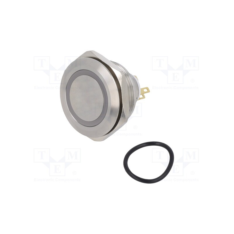 1 pcs x ONPOW - LAS1GQ30-11E/B/24V/S - Switch: vandal resistant, Pos: 2, SPDT, 3A/220VAC, 5A/24VDC, IP65