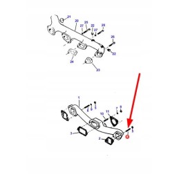 733805m1 manifold stud bolt