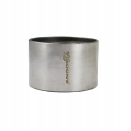 Front axle pin insert hardened