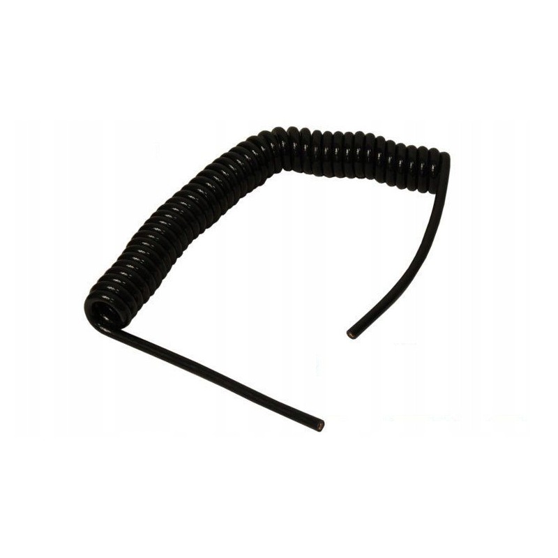 Spiral electric cable 4m, 7-wire, 12v 24v