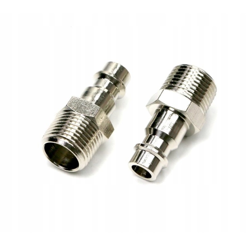 Connector spigot for pneumat tools 3 8 pt 2 pcs
