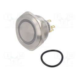 1 pcs x ONPOW - LAS1GQ30-11E/G/24V/S - Switch: vandal resistant, Pos: 2, SPDT, 3A/220VAC, 5A/24VDC, IP65