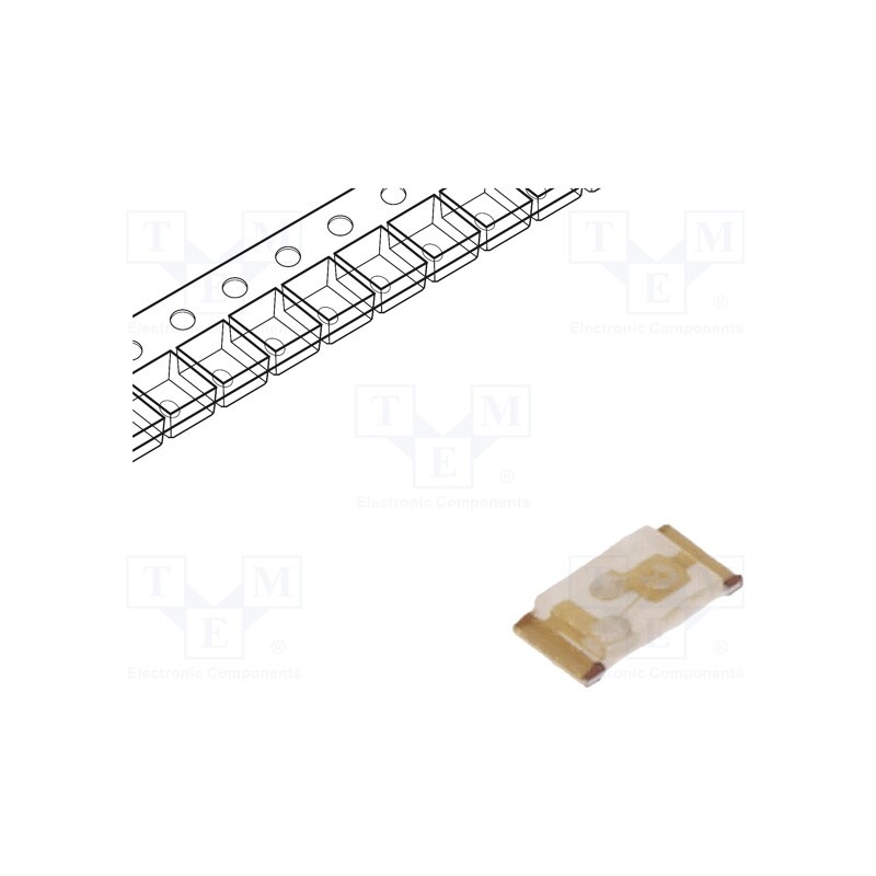 2 pcs x KINGBRIGHT ELECTRONIC - KPG-1608ZGC - LED, SMD, 0603, green, 300÷450mcd, 1.6x0.8x0.25mm, 130°, 3.3÷4.1V