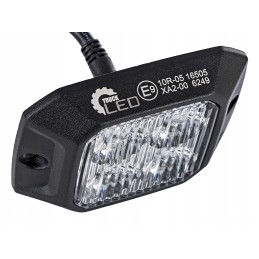 LED strobe lamp 10w r10 r65 orange