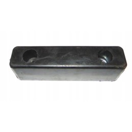 Rubber bumper 200x52x60 2 holes