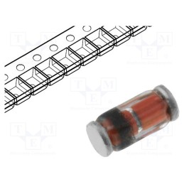 5 pcs x VISHAY - ZMY8V2-GS08 - Diode: Zener, 1W, 8.2V, SMD, , MELF, single diode