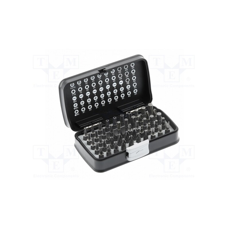 1 set x Hu00d6GERT TECHNIK - HT1R461 - Kit: screwdriver bits, 50pcs.