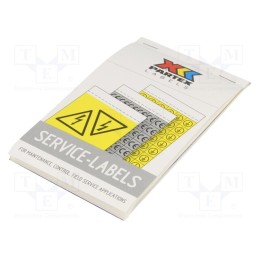 1 set x PARTEX - PLB-PV-SET1 - Safety sign, self-adhesive folie