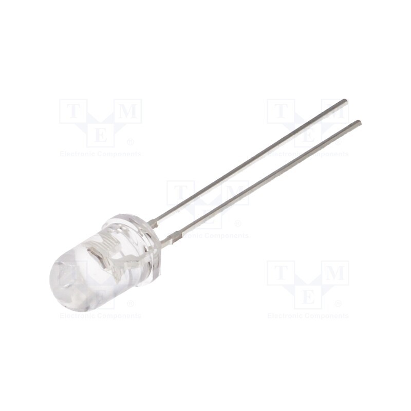 2 pcs x OPTOSUPPLY - OSB5SK5A31A - LED, 5mm, blue, candle light effect,blinking, 2000÷2500mcd, 30°