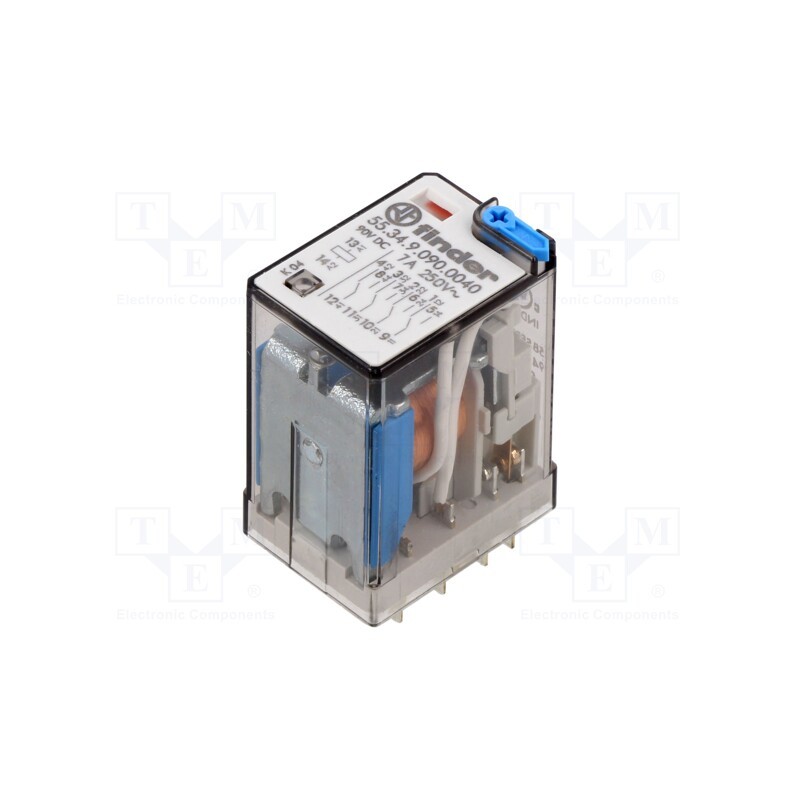 1 pcs x FINDER - 55.34.9.090.0040 - Relay: electromagnetic, industrial