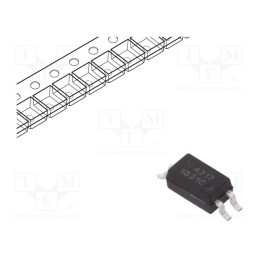 3 pcs x BROADCOM (AVAGO) - ACPL-217-50CE - Optocoupler, SMD, Ch: 1, OUT: transistor, Uinsul: 3.75kV, Uce: 80V