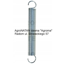 Gas pedal spring for Zetor 59113564, stock product