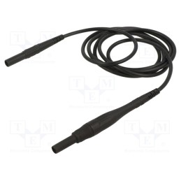 1 pcs x STu00c4UBLI - 66.9395-15021 - Test lead, 8A, banana plug 4mm,both sides, insulated, Urated: 1kV