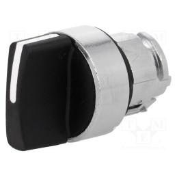 1 pcs x SCHNEIDER ELECTRIC - ZB4BD4 - Switch: rotary, 22mm, Stabl.pos: 1, black, none, IP66, prominent