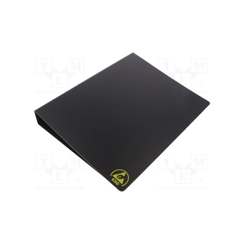 1 pcs x STATICTEC - STS1137 - Binder, ESD, A4, 45mm, Application: for storing documents, black