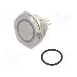 1 pcs x ONPOW - LAS1GQ30-11E/W/24V/S - Switch: vandal resistant, Pos: 2, SPDT, 3A/220VAC, 5A/24VDC, IP65