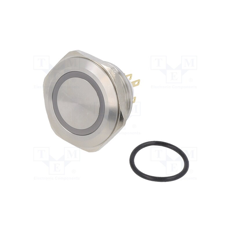 1 pcs x ONPOW - LAS1GQ30-11E/B/110V/S - Switch: vandal resistant, Pos: 2, SPDT, 3A/220VAC, 5A/24VDC, IP65