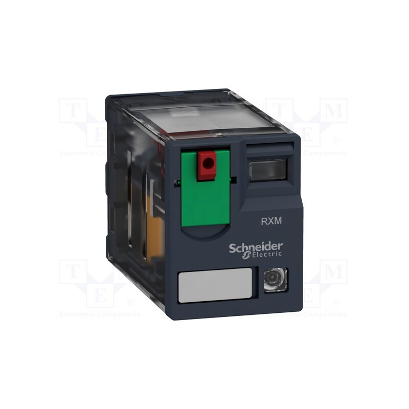 1 pcs x SCHNEIDER ELECTRIC - RXM4AB2B7 - Relay: electromagnetic, 4PDT, Icontacts max: 6A, 6A/250VAC, socket