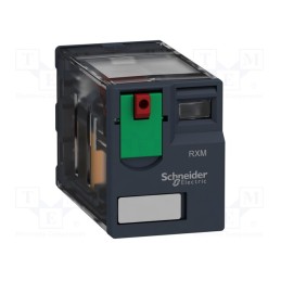 1 pcs x SCHNEIDER ELECTRIC - RXM4AB1U7 - Relay: electromagnetic, 4PDT, Icontacts max: 6A, 6A/250VAC, socket