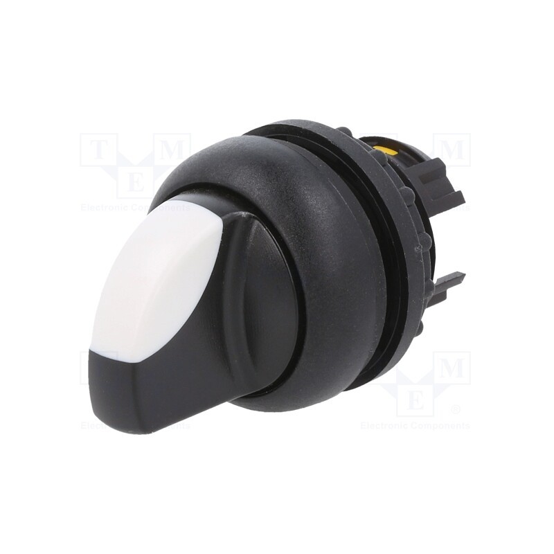1 pcs x EATON ELECTRIC - M22S-WK3 - Switch: rotary, 22mm, Stabl.pos: 1, white-black, none, IP66, Pos: 2