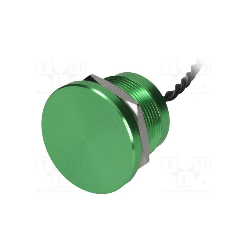 1 pcs x ONPOW - PS223P10YGN1 - Switch: piezoelectric, Pos: 2, SPST-NO, 0.2A/24VAC, 0.2A/24VDC