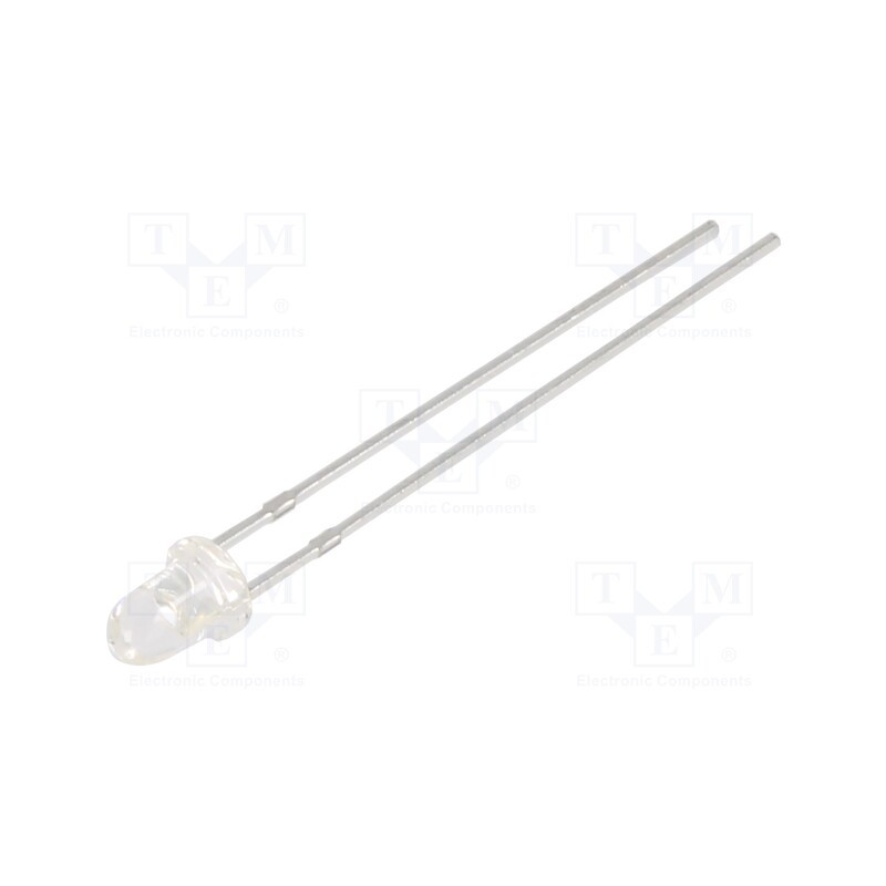 1 pcs x BRIGHTEK (EUROPE) - N0R64L36 - LED, red, 800÷1000(typ)-1500mcd, 20°, Front: convex, 1.7÷2.6V, 85mW