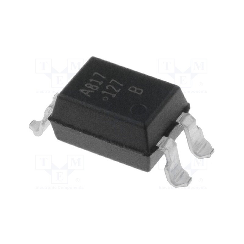 2 pcs x BROADCOM (AVAGO) - HCPL-817-30BE - Optocoupler, SMD, Ch: 1, OUT: transistor, Uinsul: 5kV, Uce: 70V