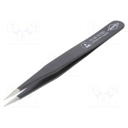 1 pcs x KNIPEX - 92 28 70 ESD - Tweezers, non-magnetic, Blade tip shape: rounded, Blades: narrow