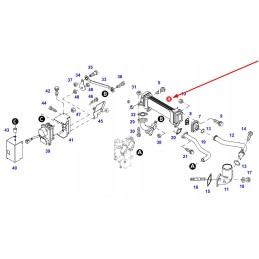 F731200100220 exhaust gas cooler