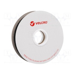 1 rol x VELCROu00ae - VELCRO® BRAND HOOK&LOOP LOOP 20MM PS30 - Tape: hook and loop, W: 20mm, L: 25m, Thk: 2.35mm, loop, rubber, 