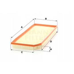 Mann air filter vw scirocco 137 138