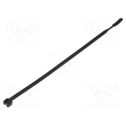 100 pcs x HELLERMANNTYTON - 109-00076 - Cable tie, L: 210mm, W: 4.7mm, polyamide, 220N, black, Ømax: 50mm
