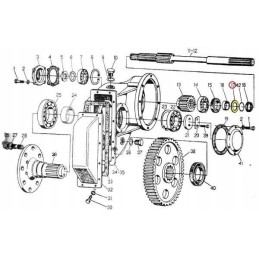 C 330 hub oil flinger