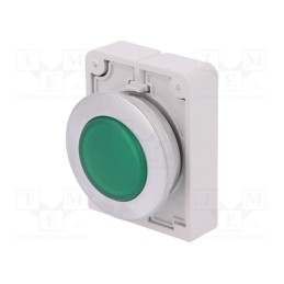 1 pcs x EATON ELECTRIC - M30C-FL-G - Control lamp, 30mm, RMQ-Titan, -25÷70°C, Illumin: M22-LED, Ø30.5mm