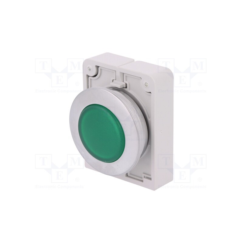 1 pcs x EATON ELECTRIC - M30C-FL-G - Control lamp, 30mm, RMQ-Titan, -25÷70°C, Illumin: M22-LED, Ø30.5mm