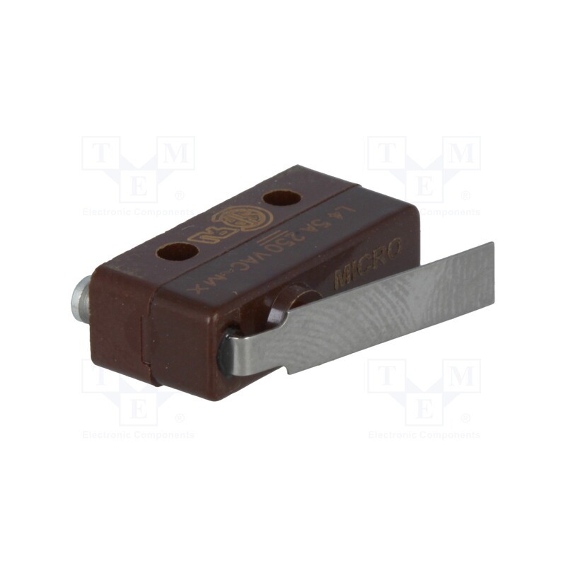 1 pcs x HONEYWELL - 111SM1-T - Microswitch SNAP ACTION, 5A/250VAC, with lever, SPDT, ON-(ON)