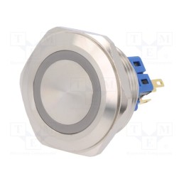 1 pcs x ONPOW - GQ30-11E/B/24V/S - Switch: vandal resistant, Pos: 2, SPDT, 3A/220VAC, 5A/24VDC, IP65